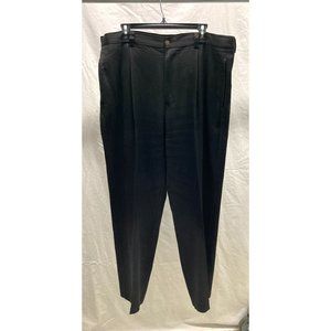 Tommy Bahama Black 100% Silk Dress Pants 38 x 32